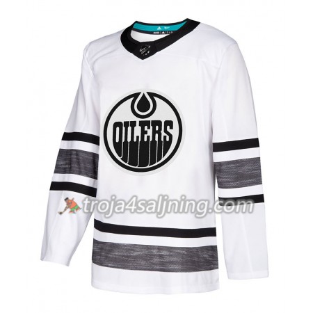 Edmonton Oilers tröja Blank Vit 2019 All-Star Adidas Authentic - NHL Tröjor Herr